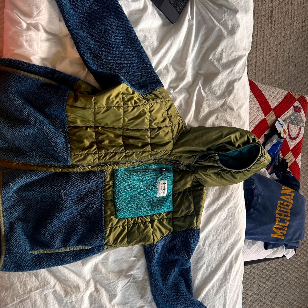 Cotopaxi Trico Hybrid Hooded Fleece Jacket mens M